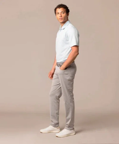Ashworth Golf 2bar Stripe Polo In Blue
