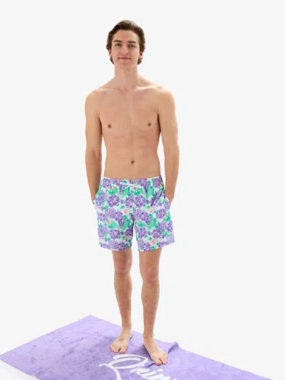 Ruggedbutts Stretch Swim Trunks In Multi