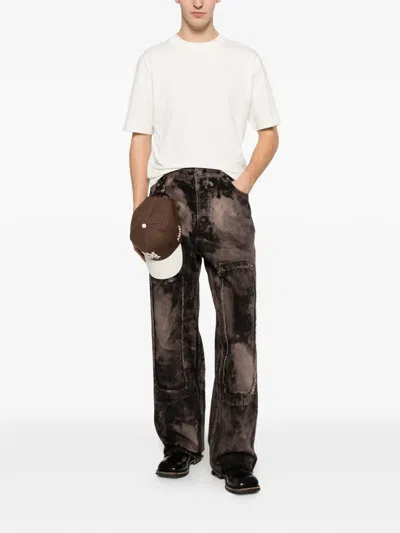 Etudes Studio Embossed-logo T-shirt In Neutral