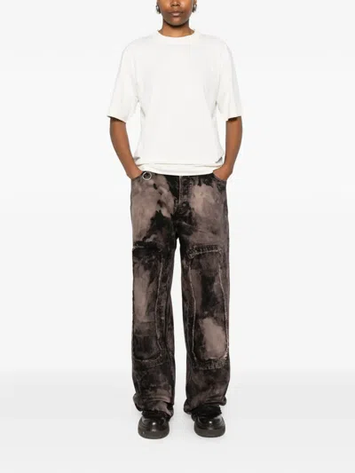 Etudes Studio Embossed-logo T-shirt In Neutral