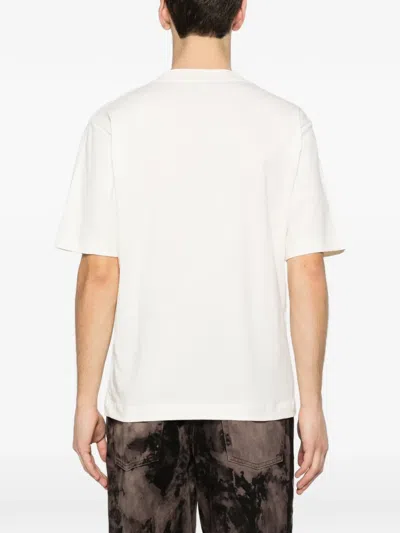Etudes Studio Embossed-logo T-shirt In Neutral