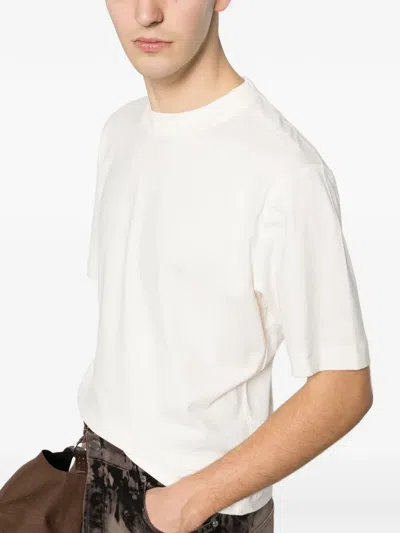 Etudes Studio Embossed-logo T-shirt In Neutral