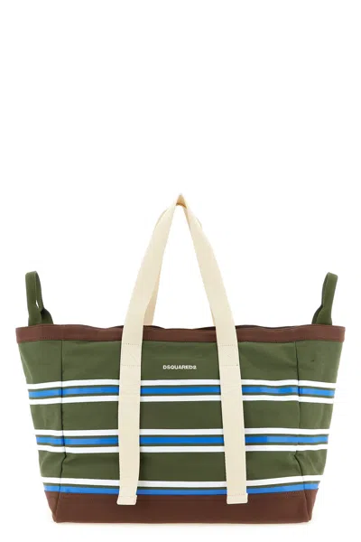 Dsquared2 D2 College Shopping Bag In Multi