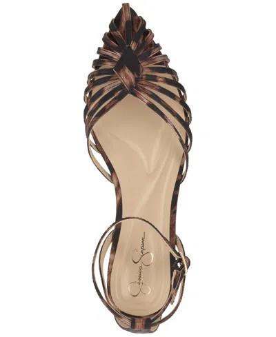 Jessica Simpson Eulean Ankle Strap Sandal In Multi