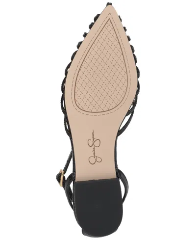 Jessica Simpson Eulean Flat In Black