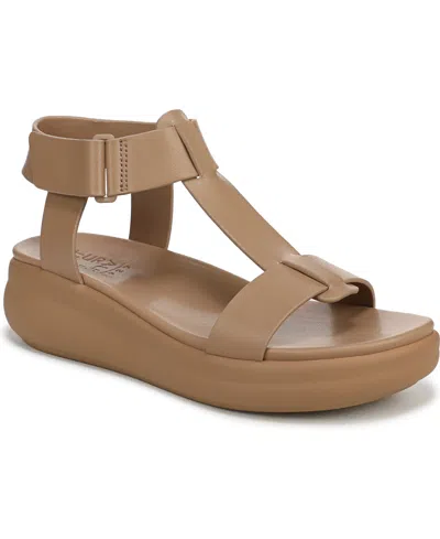 Naturalizer Cersei Platform Sandal In Brown
