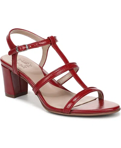 Naturalizer Wide Width Bristol Sandal In Burgundy