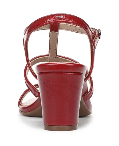 Naturalizer Wide Width Bristol Sandal In Burgundy