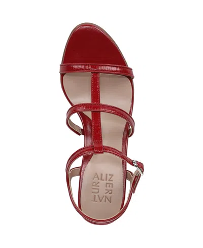 Naturalizer Wide Width Bristol Sandal In Burgundy