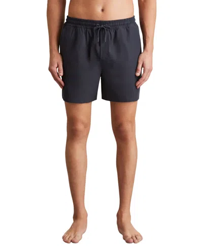 Reiss Mens Black Barber Drawstring-waist Regular-fit Stretch-jersey Shorts Xs