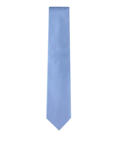 Calvin Klein Men's Solid Tie In Blue
