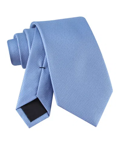 Calvin Klein Men's Solid Tie In Blue