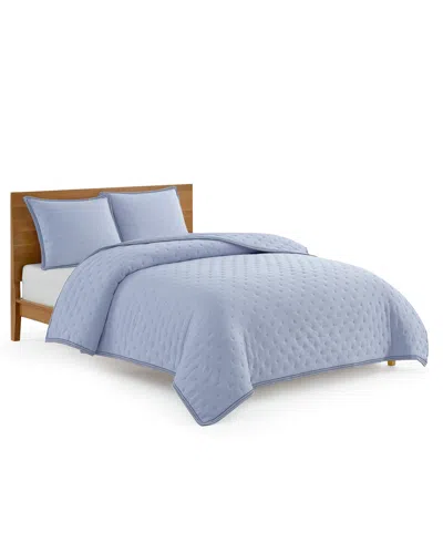 Ugg Devon Sun Logo Quilt Set In Blue
