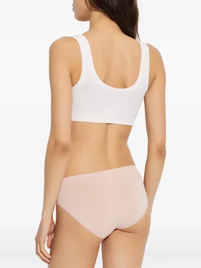 Hanro White Bra Top In White