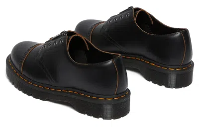 Dr. Martens Black Leather Oxfords And Derbies In Black