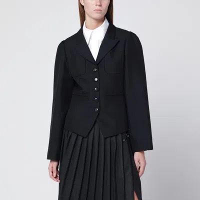 Namacheko Jacket Button Detailing Notched Lapels Structured Shoulders