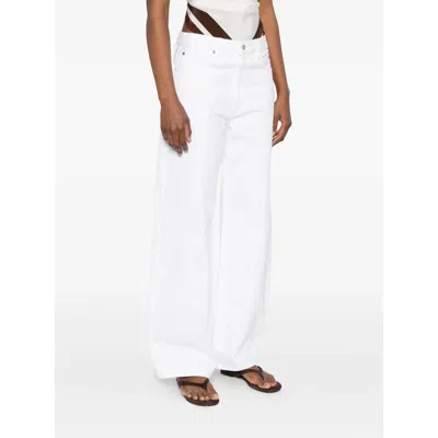 Frame Denim White In White