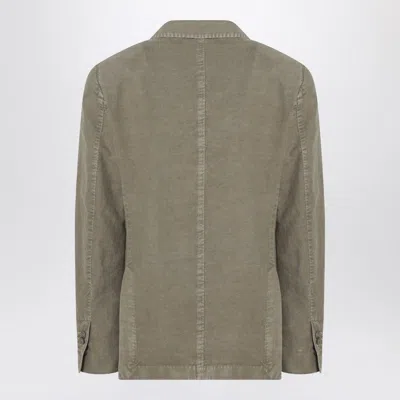 Santaniello Double-breasted Buttoned Blazer In Green