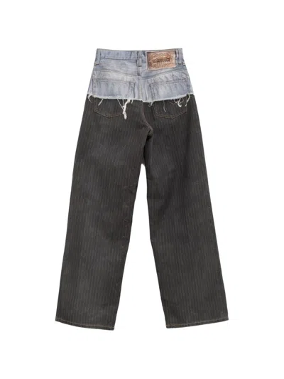 Acne Studios Jeans Blacks And Greys In Black