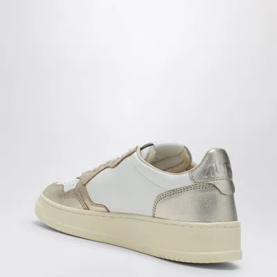 Autry Medalist Low Bicolor White Platinum Sneakers In Multi