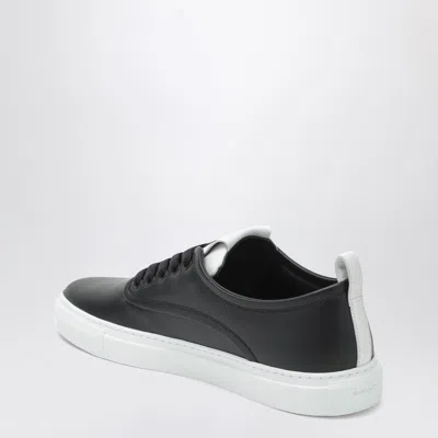 Givenchy New City Leather Low Sneakers Shoes In Black