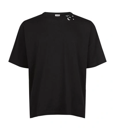 Shop Saint Laurent Star Neck T-shirt