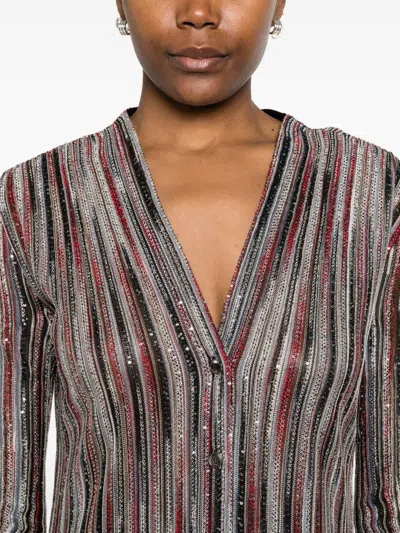 Missoni Sweaters Brown In Multi