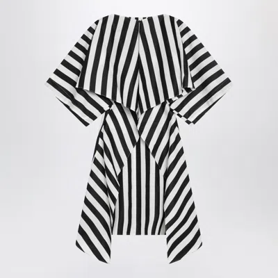 Jacquemus Womens Jacquard Medium Stripes Moisson Striped Cotton And Silk Tunic In Multi