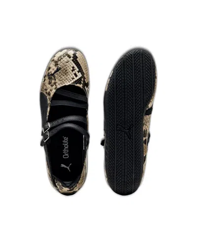 Puma Speedcat Ballet Snake Woman Black And Beige