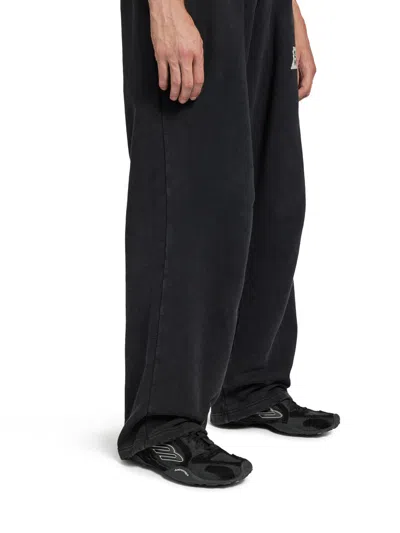 Balenciaga Black Canvas And Corduroy Monday Ultra Sneakers In Multi