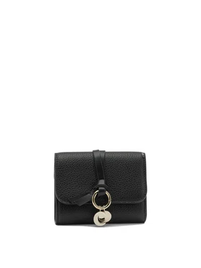 Chloé Wallets Blacks And Greys In Black