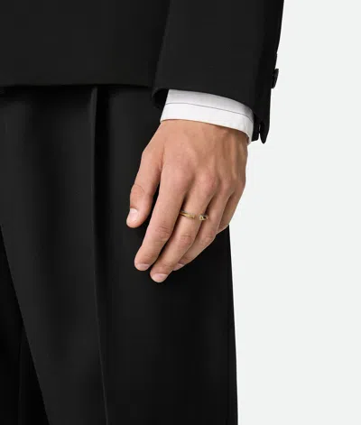 Bottega Veneta Stack Ring In Gold