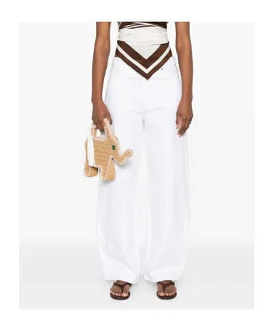 Frame The Stroll Five-pocket Jeans In White