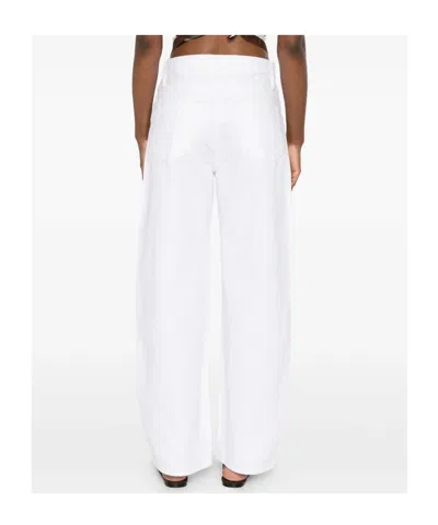 Frame The Stroll Five-pocket Jeans In White
