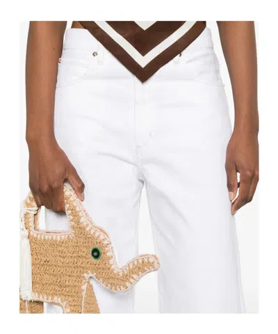 Frame The Stroll Five-pocket Jeans In White