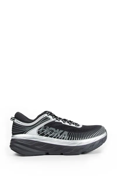 Hoka Mens  Bondi 7 In Black