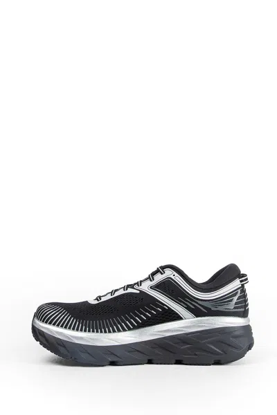 Hoka Mens  Bondi 7 In Black