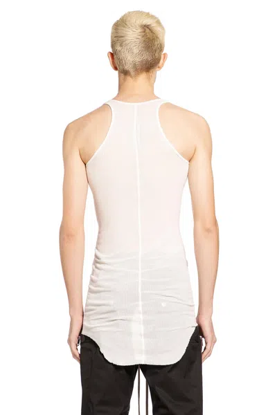 Rick Owens Forever Basic Rib Tank In White