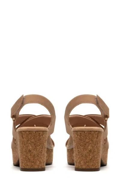 Clarks Nerisa Grace Sandal In Brown