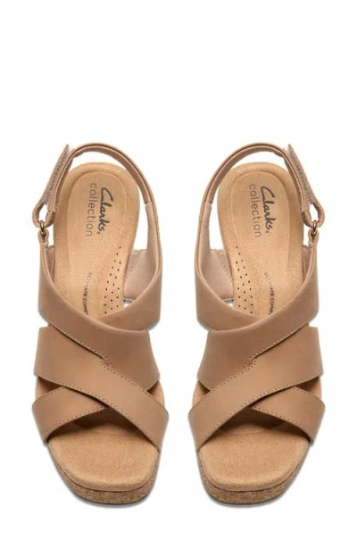 Clarks Nerisa Grace Sandal In Brown