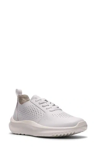 Clarks Solevana Style Sneaker In White