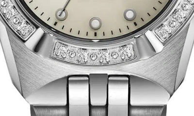 Citizen Corso Diamond Eco-drive Bracelet Strap Watch, 28mm In Silver