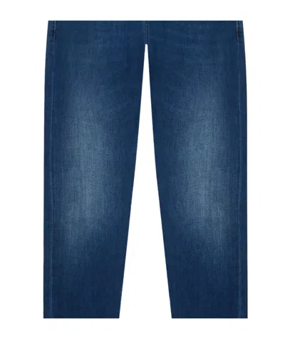 Dondup Belt Loop Jeans In Blue