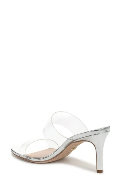 Veronica Beard Asha 75 Sandal In Silver