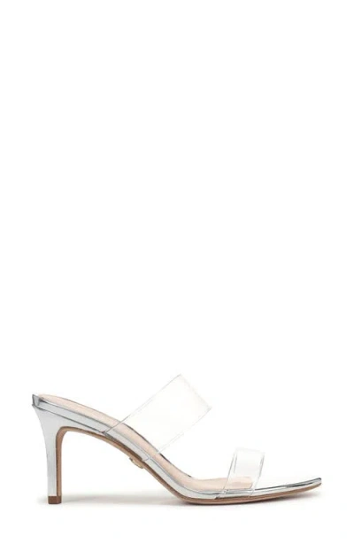 Veronica Beard Asha 75 Sandal In Silver