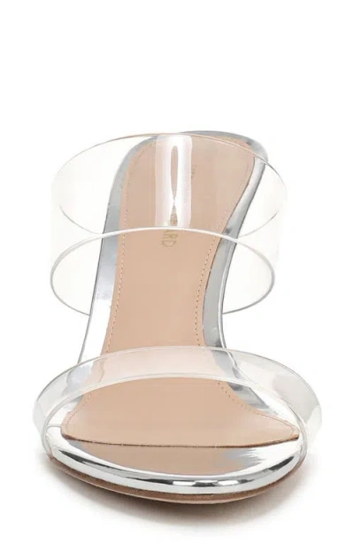 Veronica Beard Asha 75 Sandal In Silver