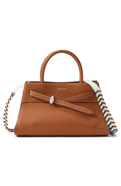 Veronica Beard Dash Top Handle Bag In Pink