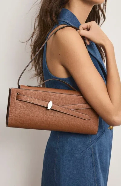 Veronica Beard Dash Clutch In Brown