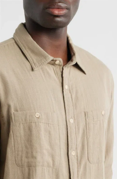 Ag Wayne Button-up Work Shirt In Neutral