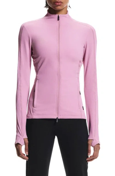 On Zip Studio Jacket In Pink